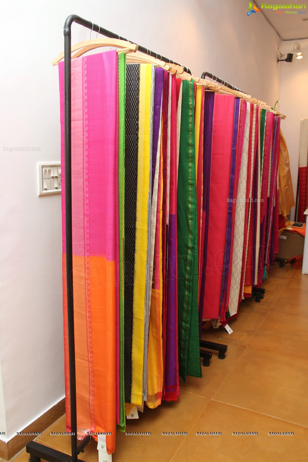 Eri Silk Sarees and Dupattas launch at Saptaparni, Hyderabad