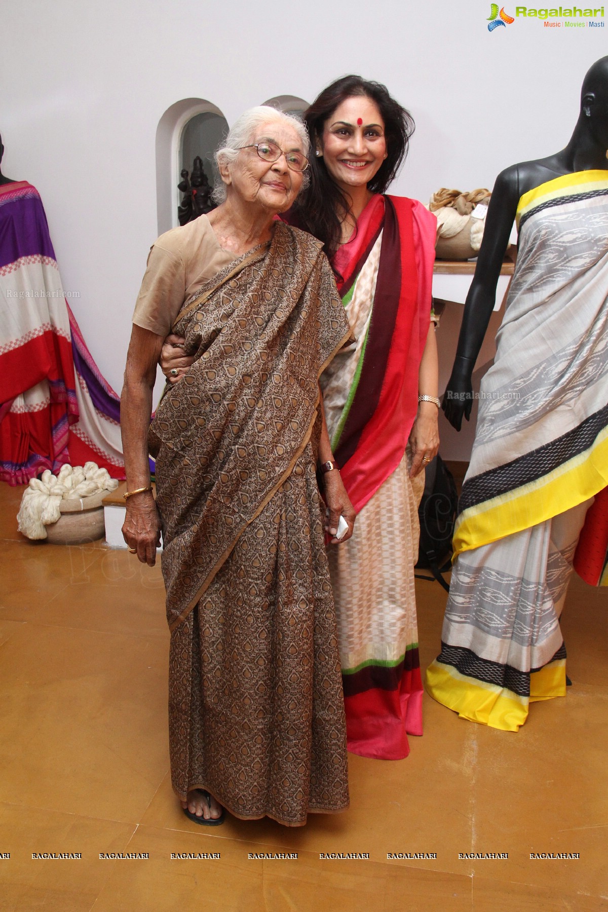 Eri Silk Sarees and Dupattas launch at Saptaparni, Hyderabad