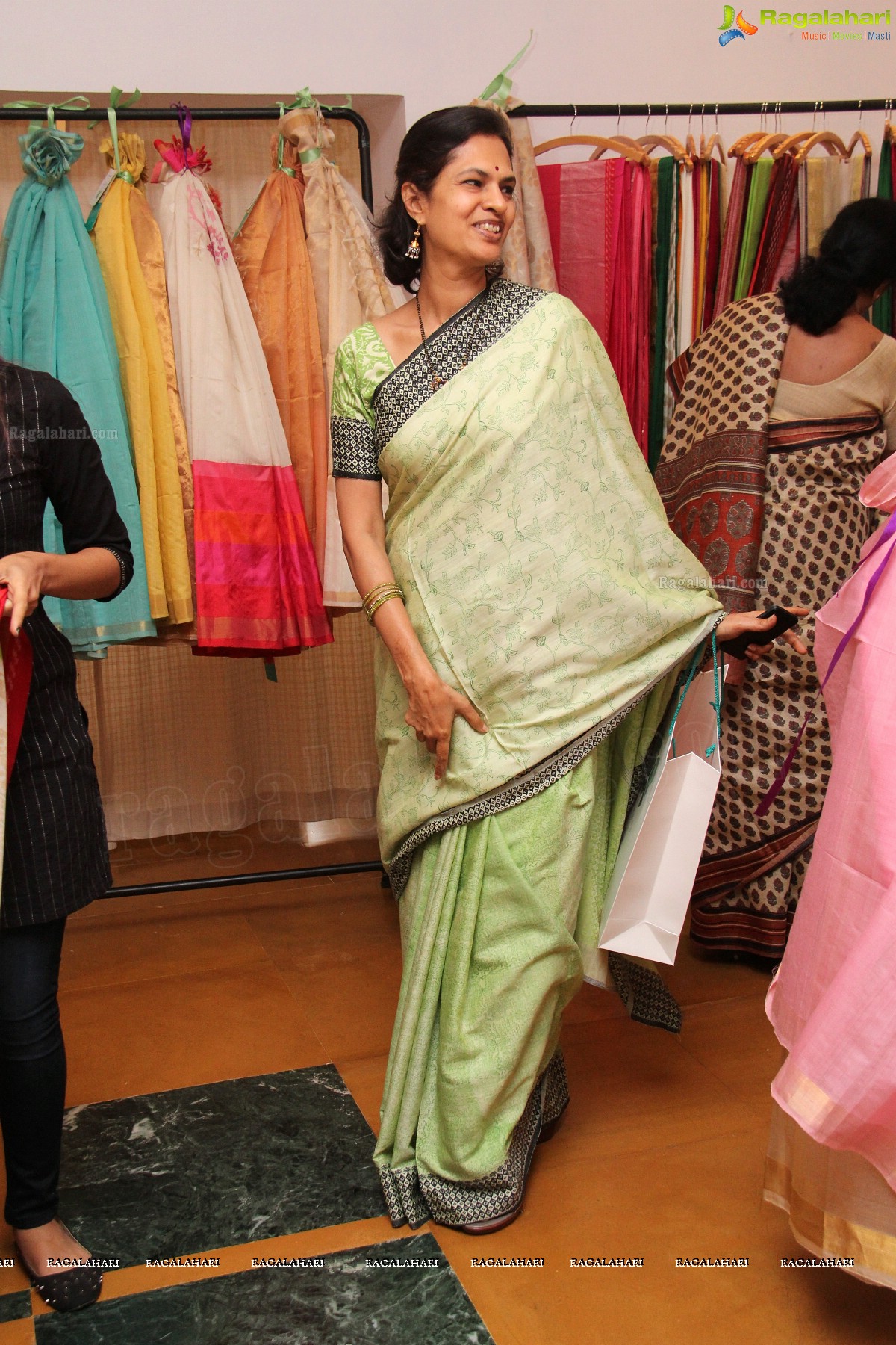 Eri Silk Sarees and Dupattas launch at Saptaparni, Hyderabad