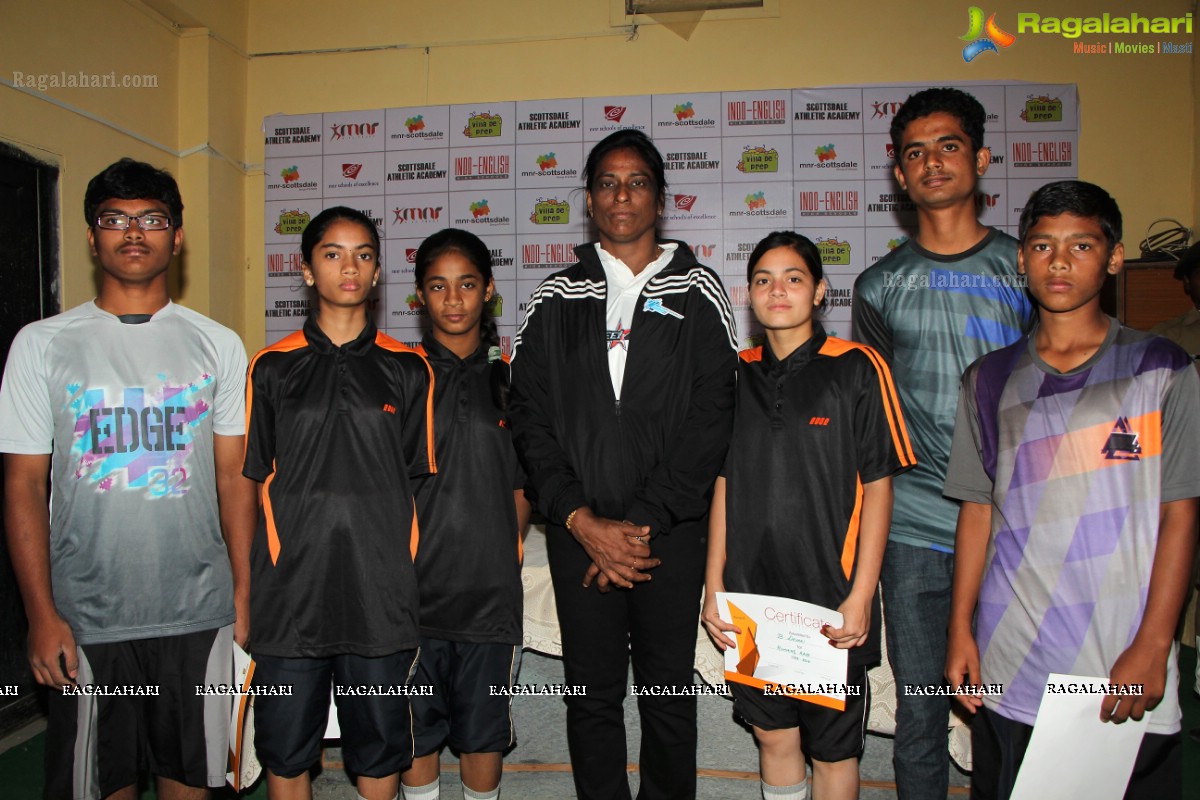 PT Usha inaugurates Scottsdale Athletic Academy, Hyderabad