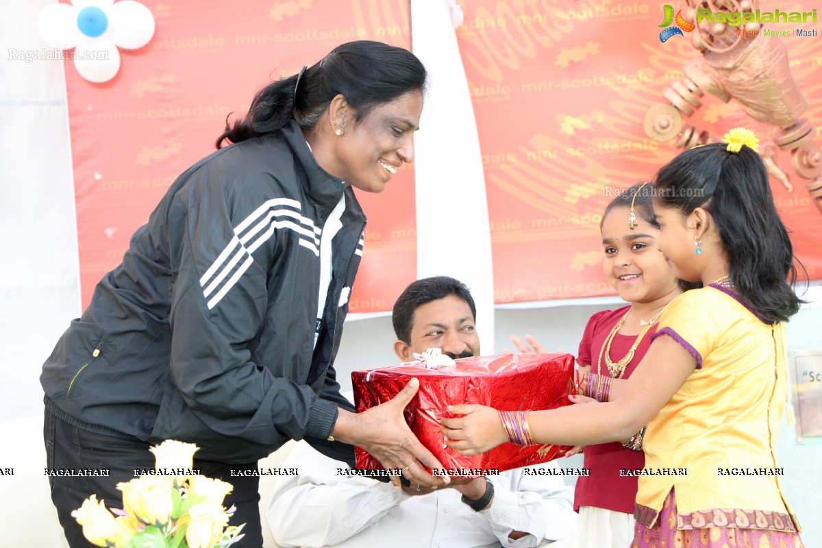 PT Usha inaugurates Scottsdale Athletic Academy, Hyderabad