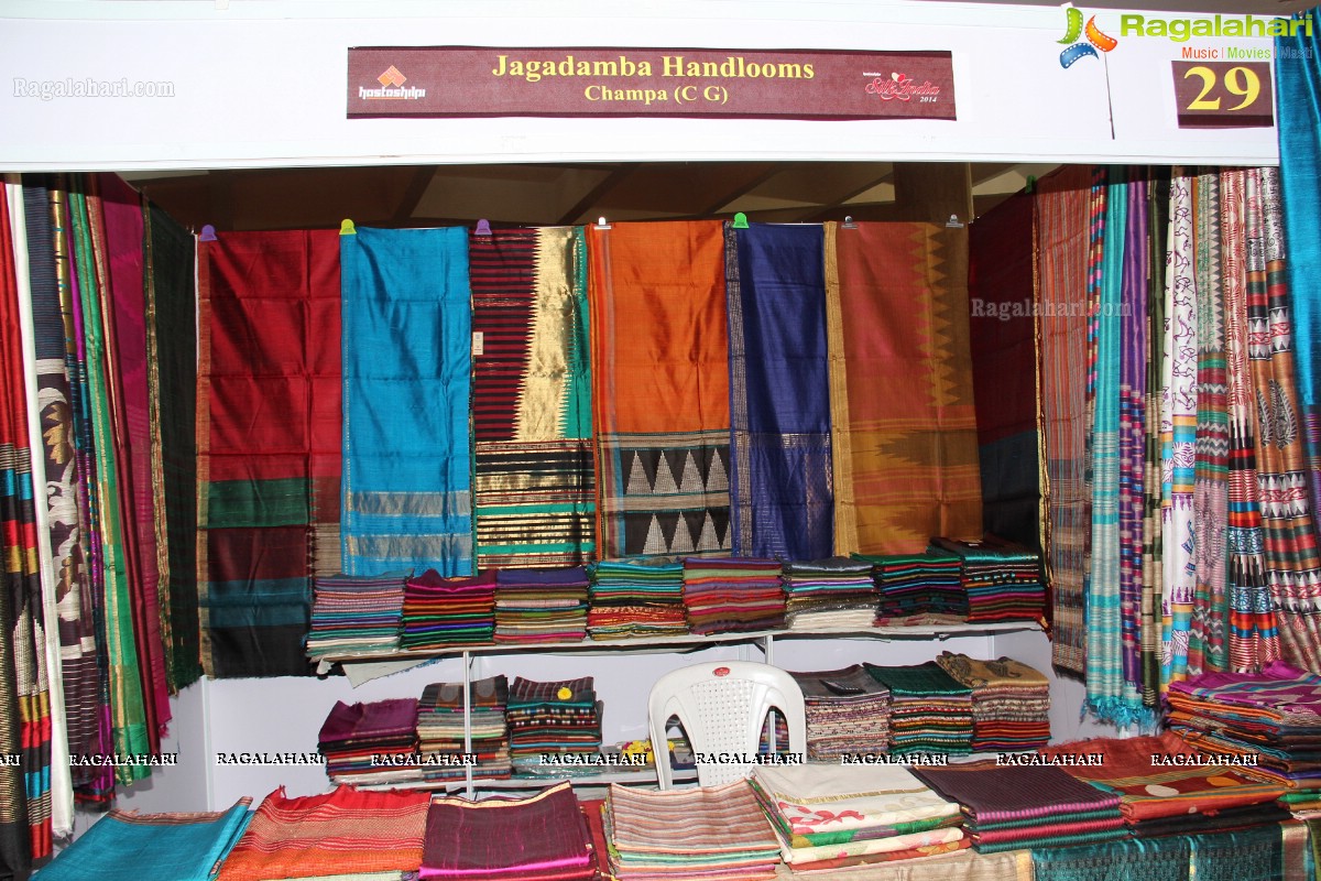 Silk India Expo 2014 at Sri Sathya Sai Nigamagamam, Hyderabad