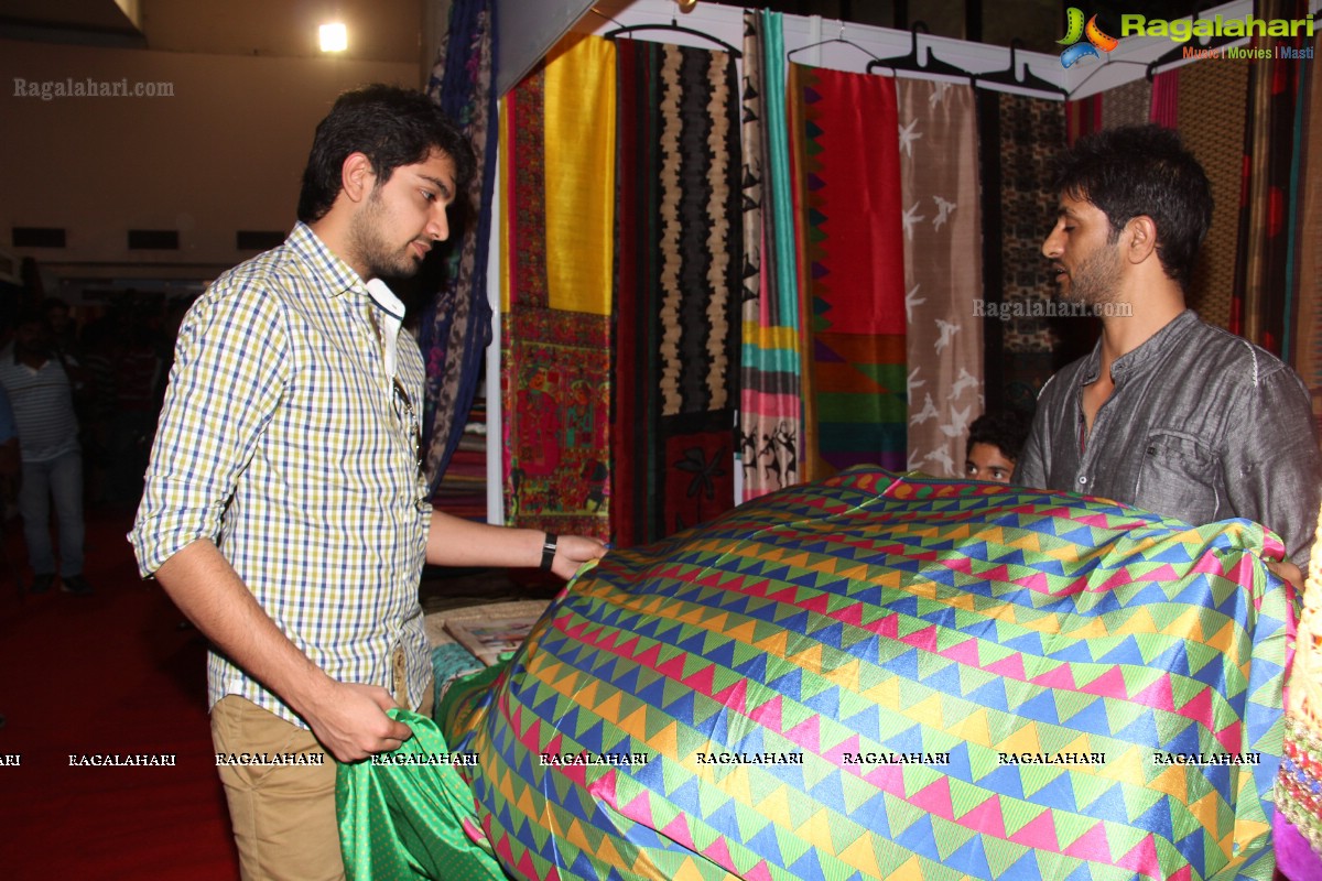 Silk India Expo 2014 at Sri Sathya Sai Nigamagamam, Hyderabad