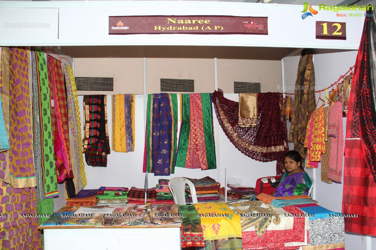 Silk India Expo 2014 at Sri Sathya Sai Nigamagamam, Hyderabad