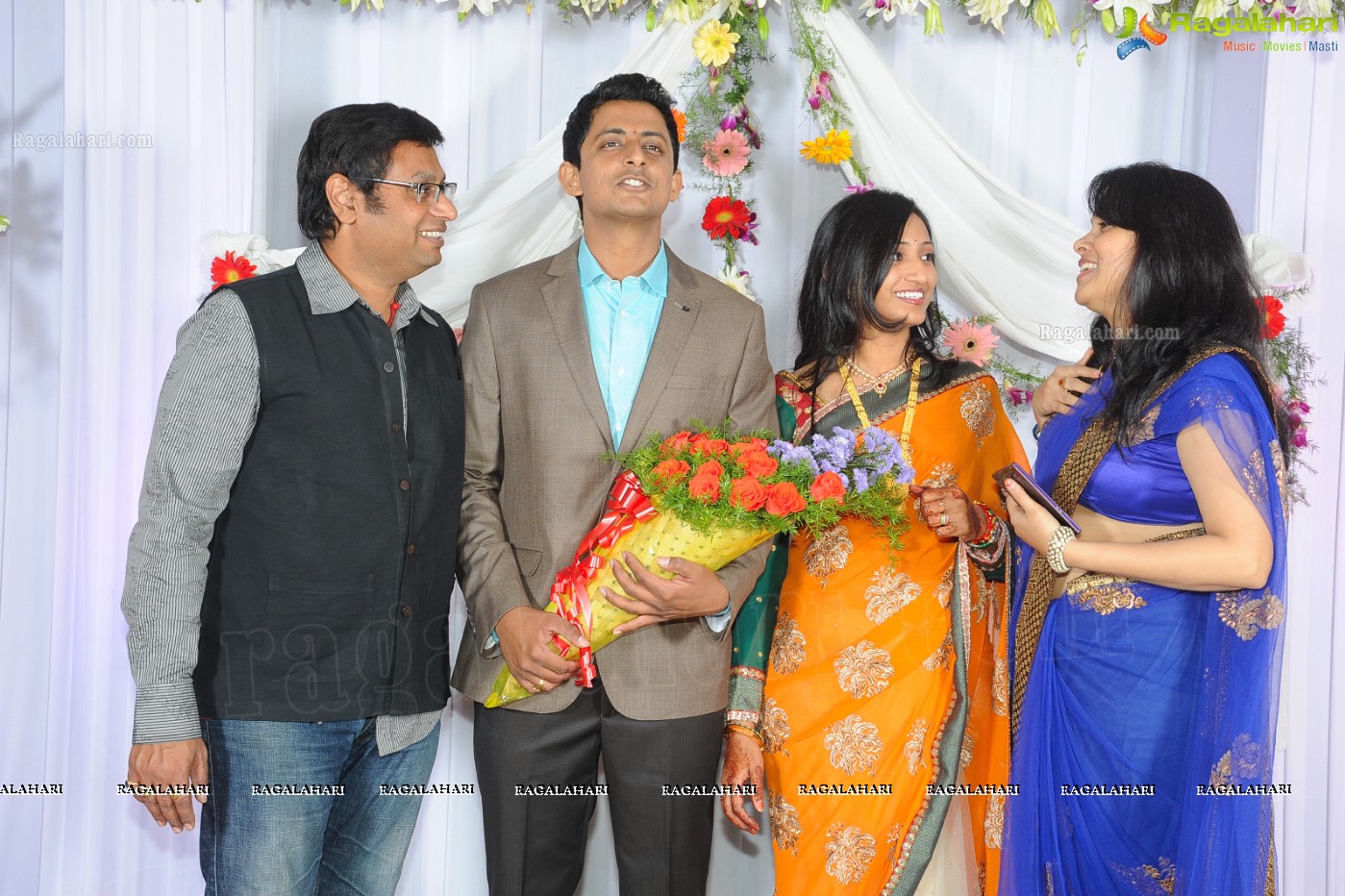 Singer Dinker Kalvala Wedding Reception