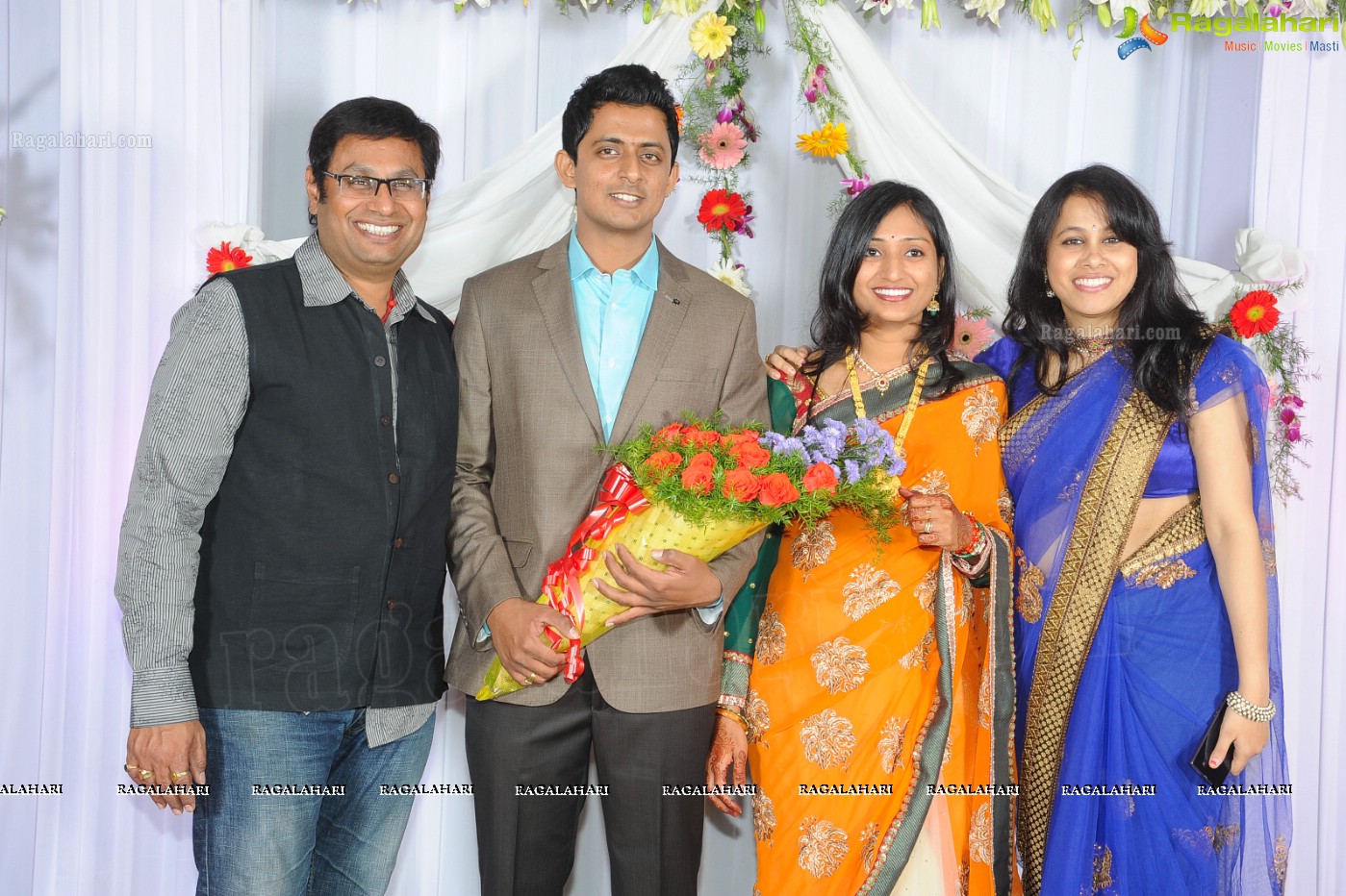 Singer Dinker Kalvala Wedding Reception