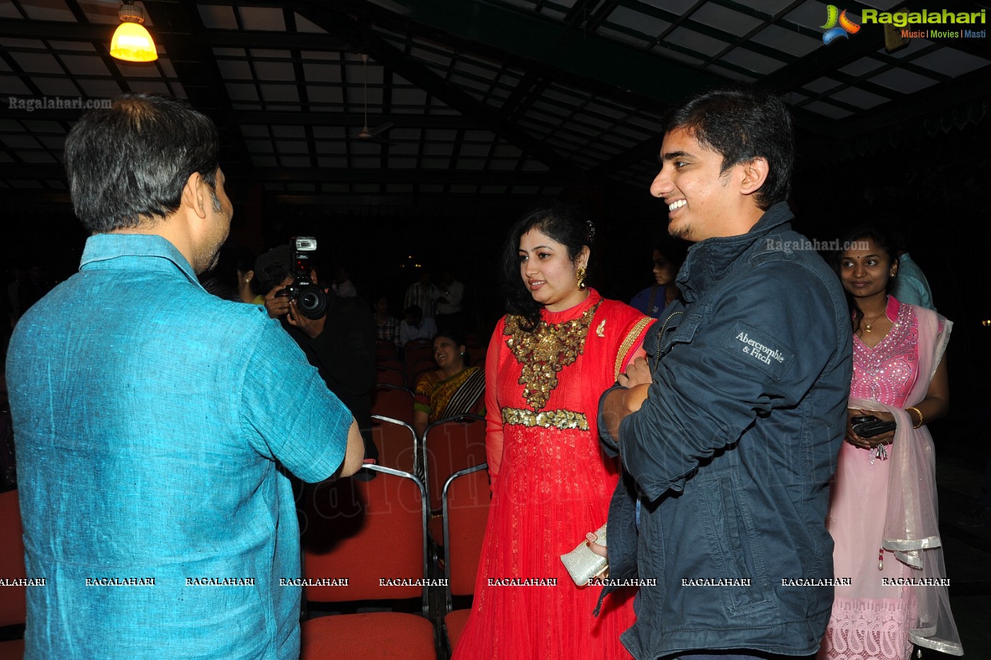 Singer Dinker Kalvala Wedding Reception