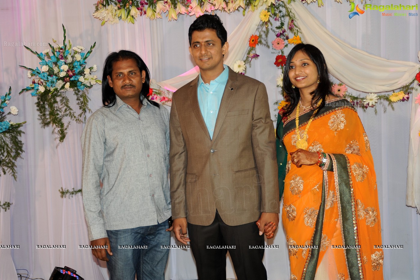 Singer Dinker Kalvala Wedding Reception