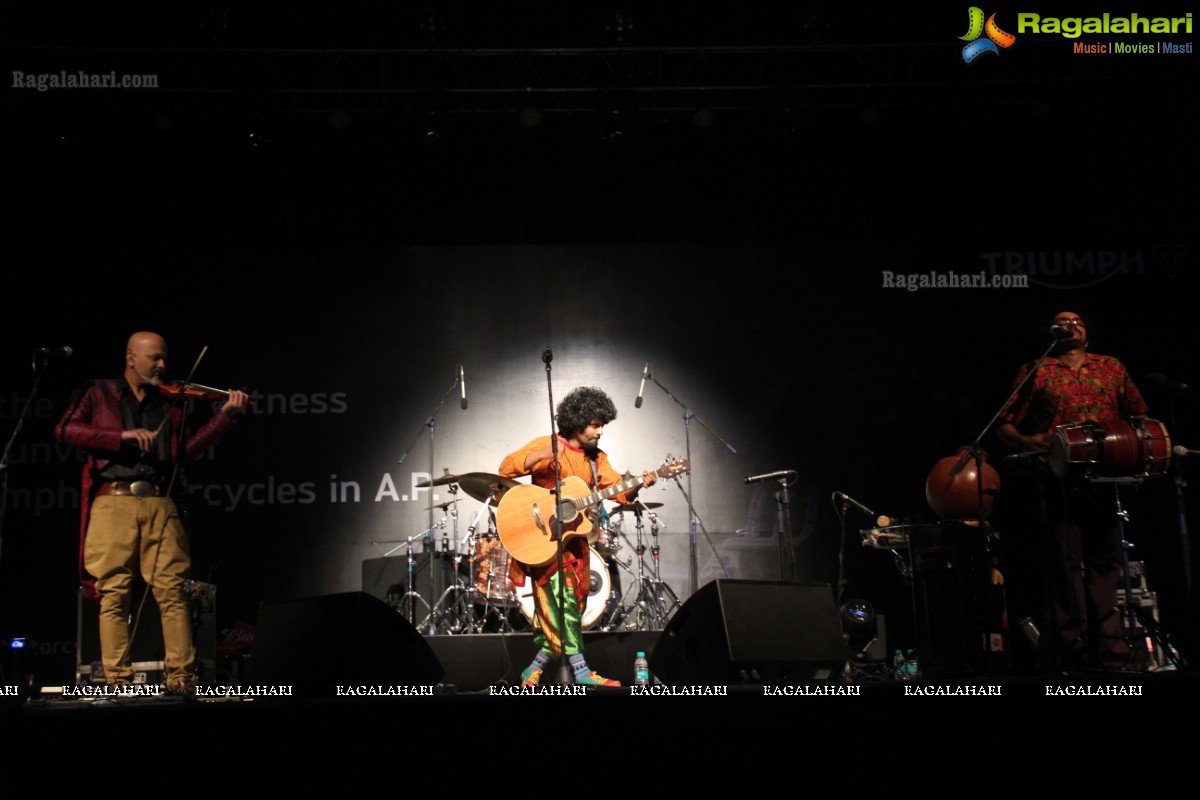 Triumph Motorcycles 'Swarathma' Live in Concert at JRC Convention, Hyderabad