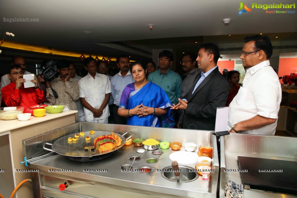 Dr. Purandeswari inaugurates Utsav Vegetarian Restaurant, Hyderabad