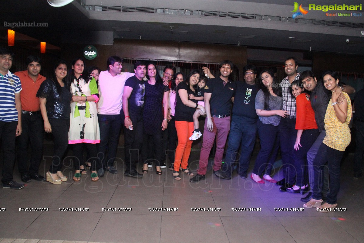 Vaibhav Birthday Party 2014 at Sky Bar, Hyderabad