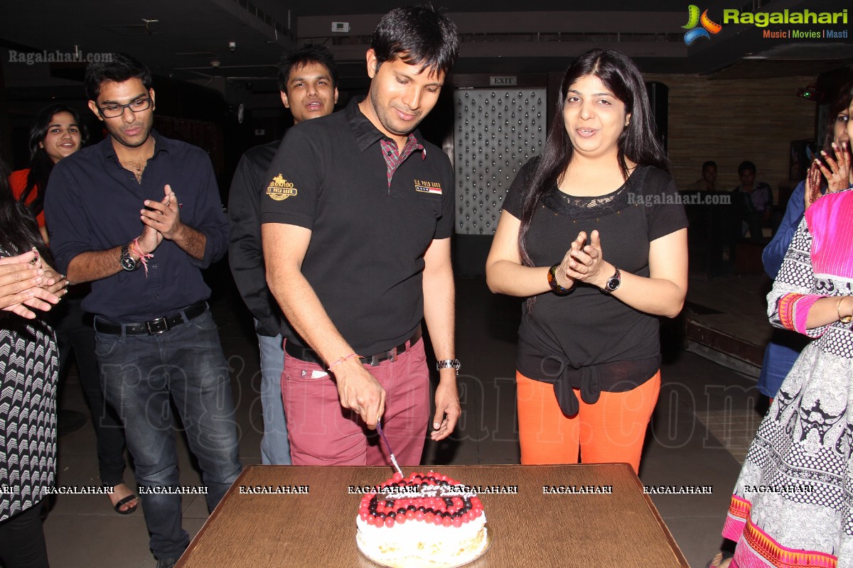 Vaibhav Birthday Party 2014 at Sky Bar, Hyderabad