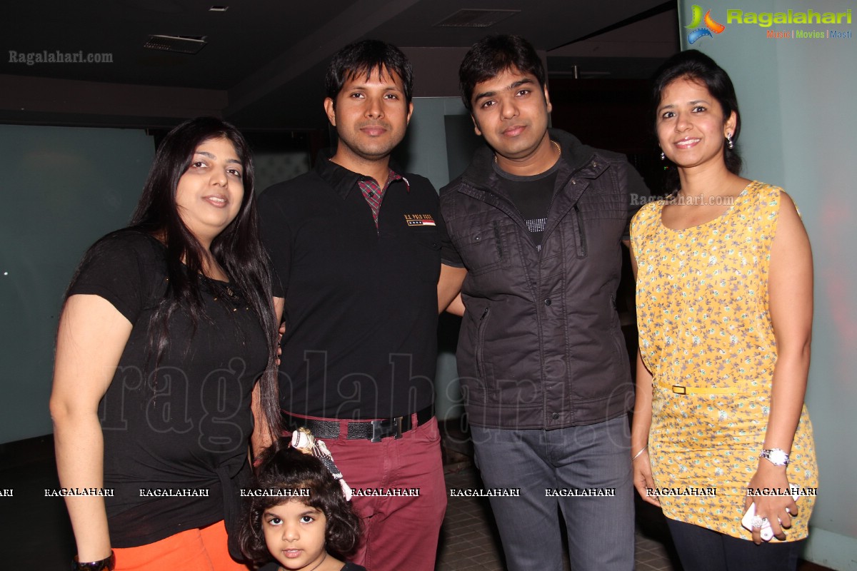 Vaibhav Birthday Party 2014 at Sky Bar, Hyderabad