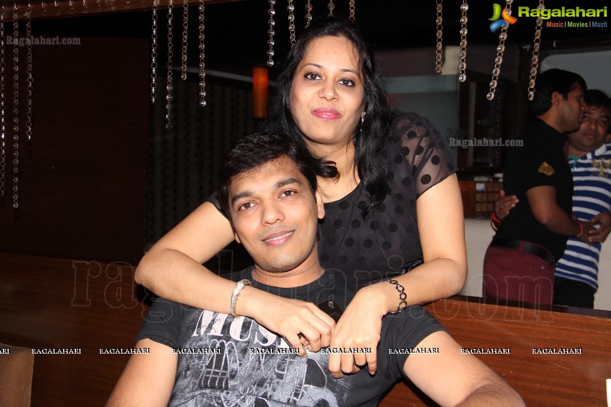 Vaibhav Birthday Party 2014 at Sky Bar, Hyderabad