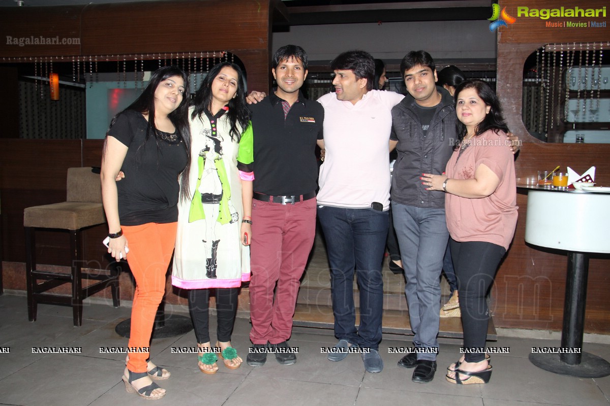 Vaibhav Birthday Party 2014 at Sky Bar, Hyderabad