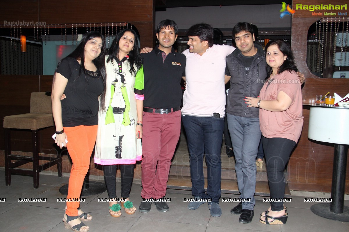 Vaibhav Birthday Party 2014 at Sky Bar, Hyderabad