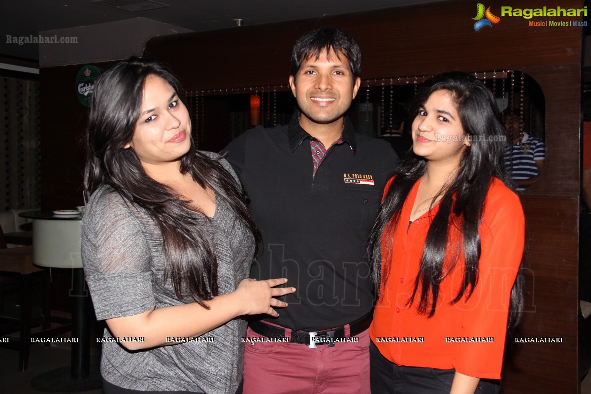 Vaibhav Birthday Party 2014 at Sky Bar, Hyderabad