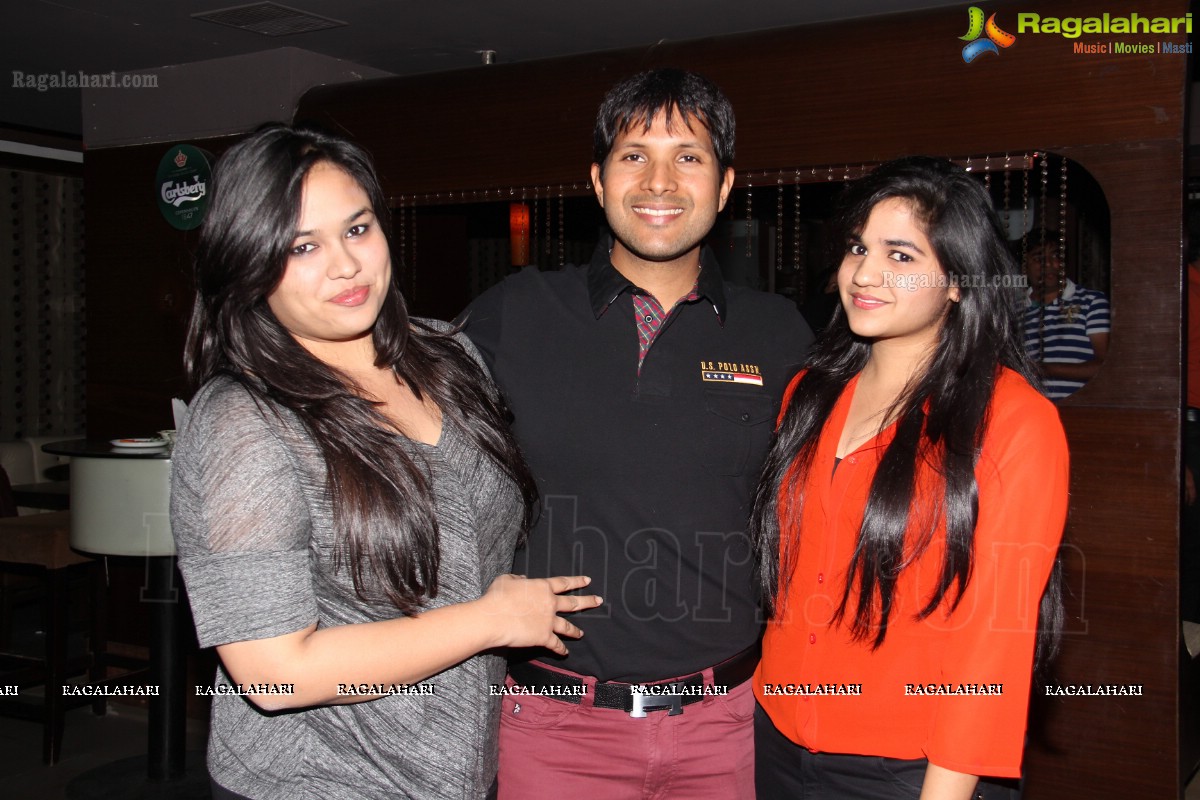 Vaibhav Birthday Party 2014 at Sky Bar, Hyderabad