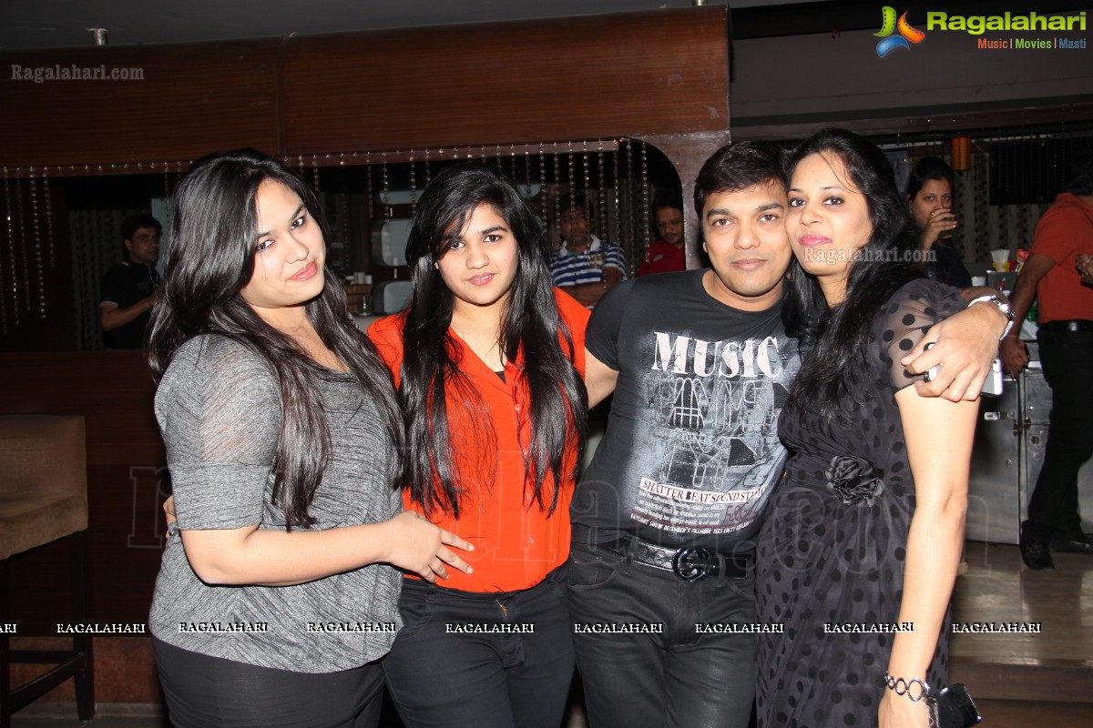 Vaibhav Birthday Party 2014 at Sky Bar, Hyderabad