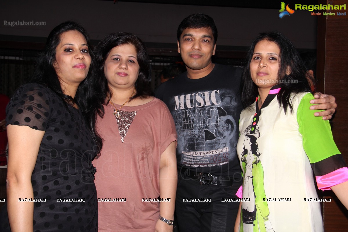 Vaibhav Birthday Party 2014 at Sky Bar, Hyderabad