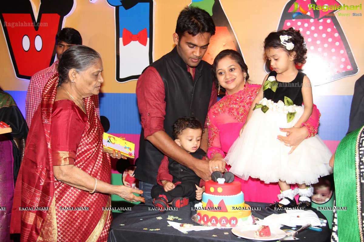 Viaan's First Birthday Function at Taj Vivanta, Hyderabad