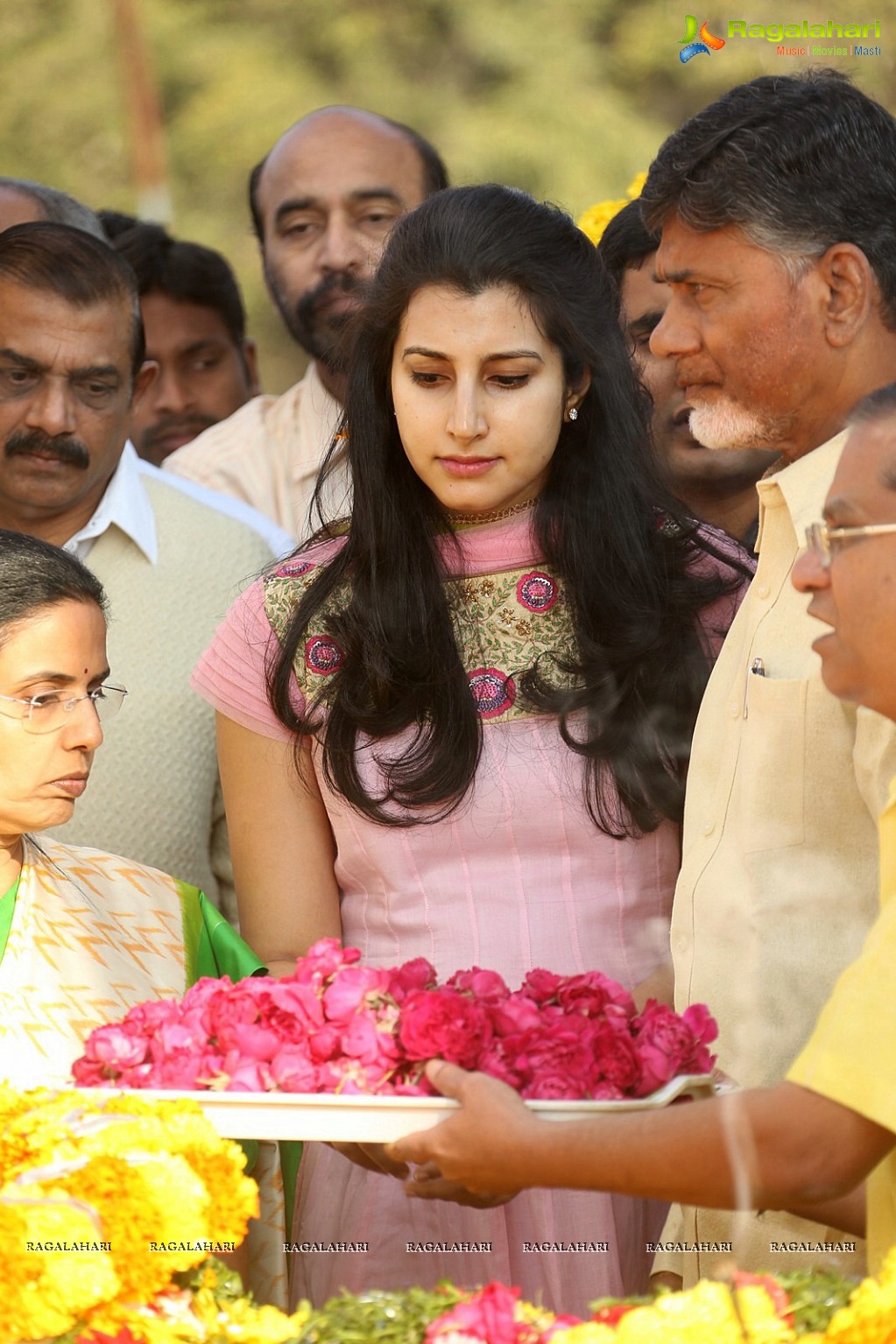 Nara Chandrababu Naidu Family at NTR Ghat