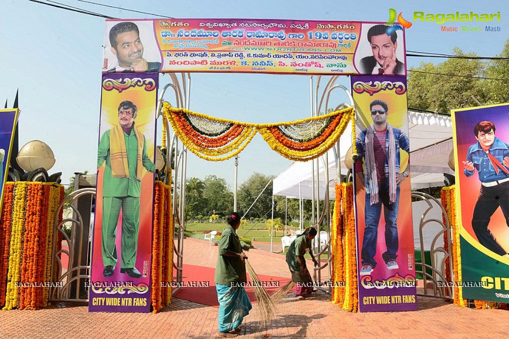 YVS Chowdary at NTR Ghat