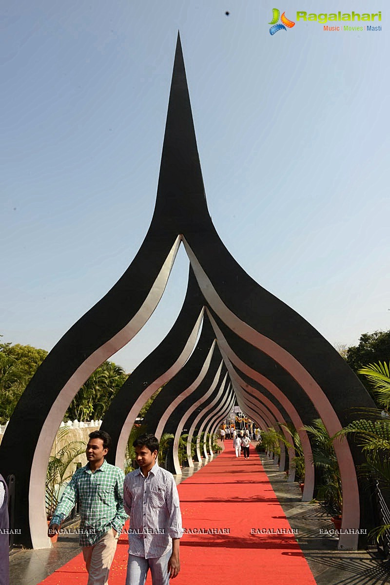 YVS Chowdary at NTR Ghat