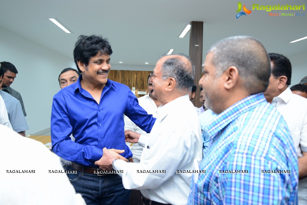 Nagarjuna, KTR Launches Shooting Center And ANR Gardens At FNCC