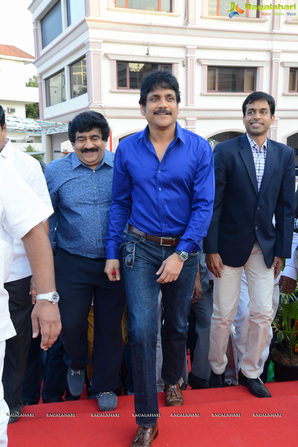 Nagarjuna, KTR Launches Shooting Center And ANR Gardens At FNCC