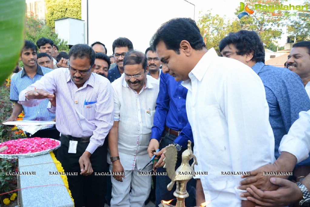 Nagarjuna, KTR Launches Shooting Center And ANR Gardens At FNCC