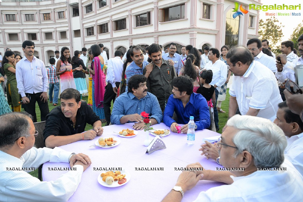 Nagarjuna, KTR Launches Shooting Center And ANR Gardens At FNCC