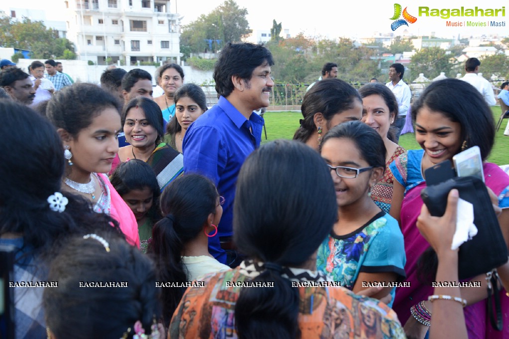 Nagarjuna, KTR Launches Shooting Center And ANR Gardens At FNCC