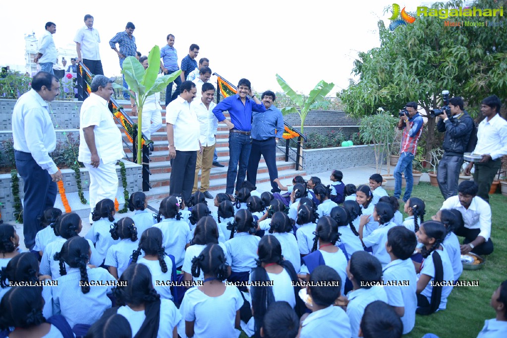 Nagarjuna, KTR Launches Shooting Center And ANR Gardens At FNCC