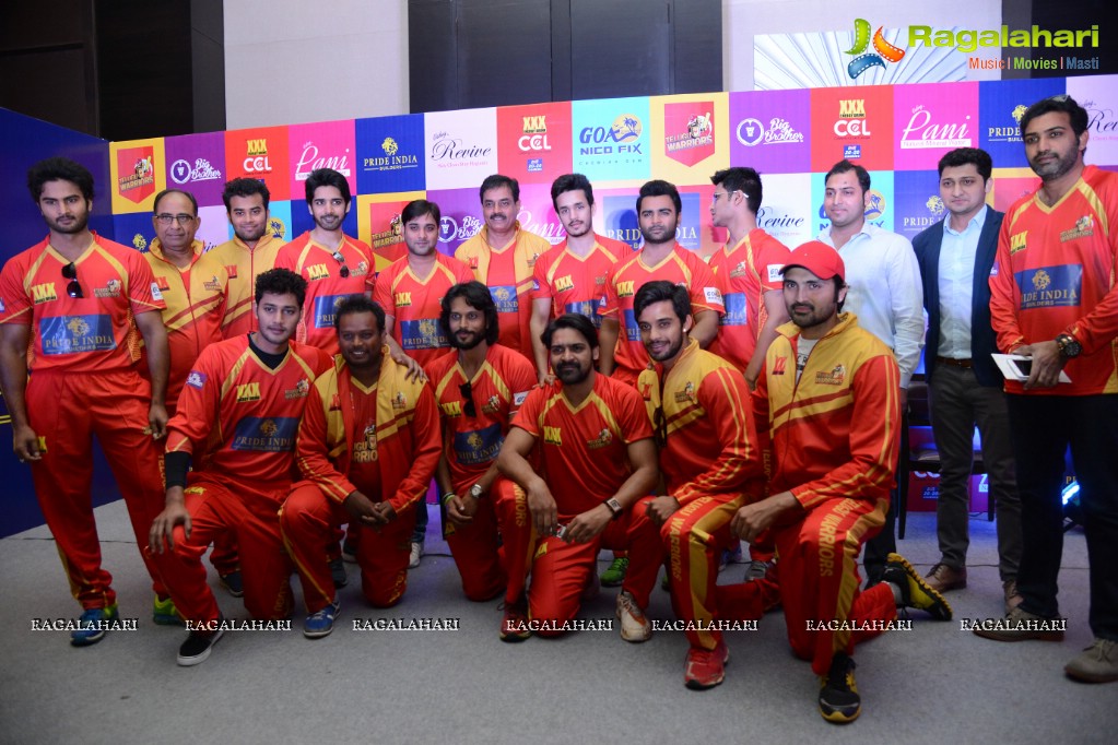 Celebrity Cricket League 2015 Press Meet