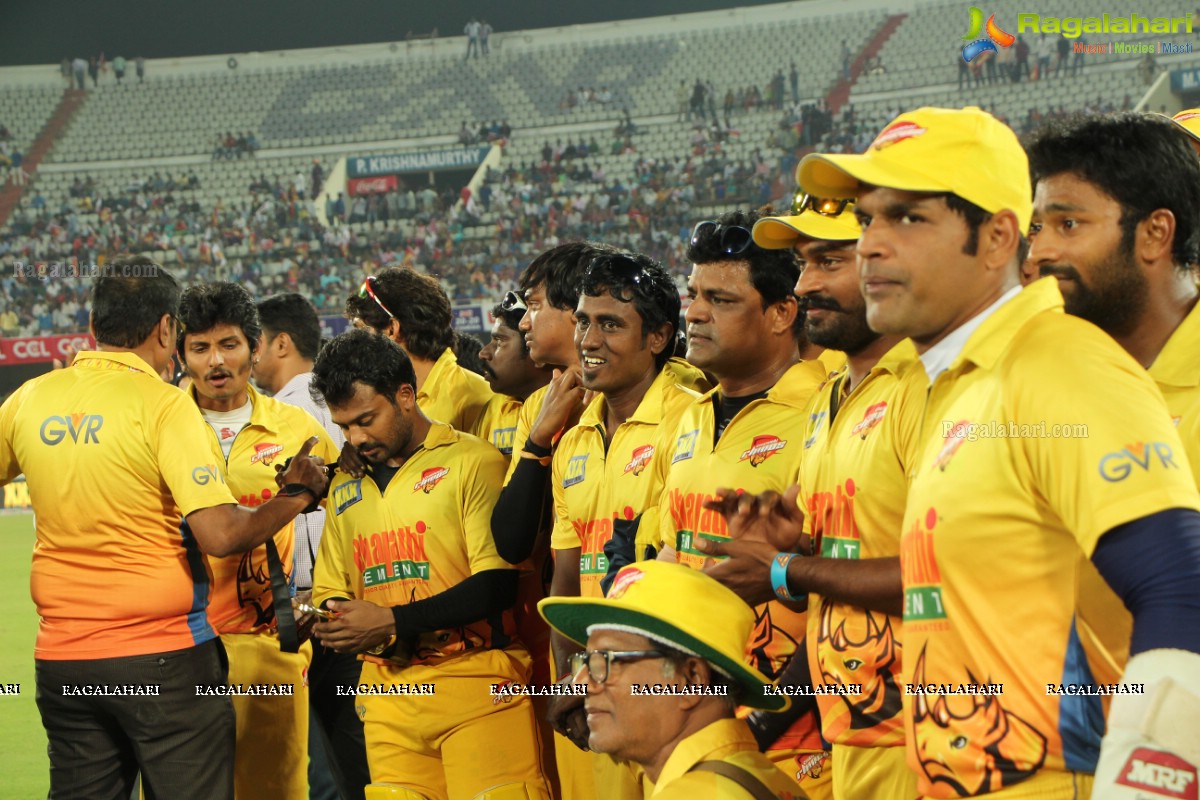 CCL 5 Semi Final 1 - Chennai Rhinos Vs Karnataka Bulldozers