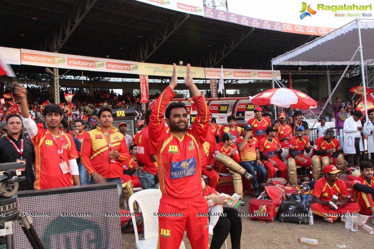 CCL 5 - Telugu Warriors Vs Karnataka Bulldozers
