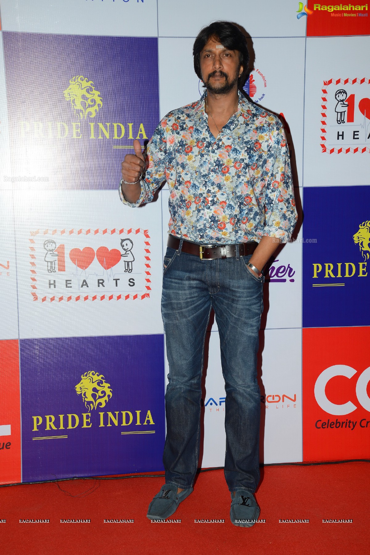 Celebrities at 100 Hearts Red Carpet by CCL