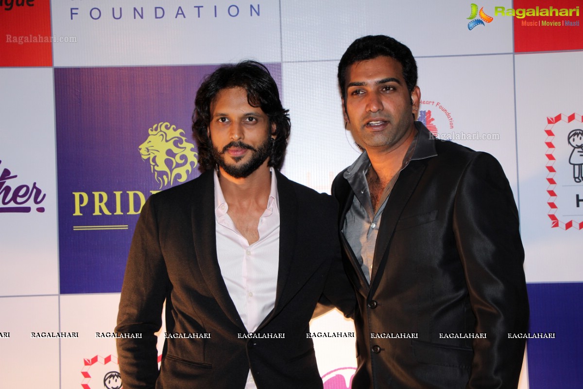 Celebrities at 100 Hearts Red Carpet by CCL