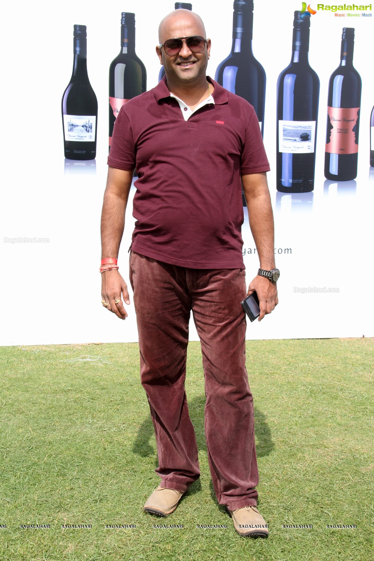 Grape Stomping by Charosa Vineyards at Hyderabad Golf Club