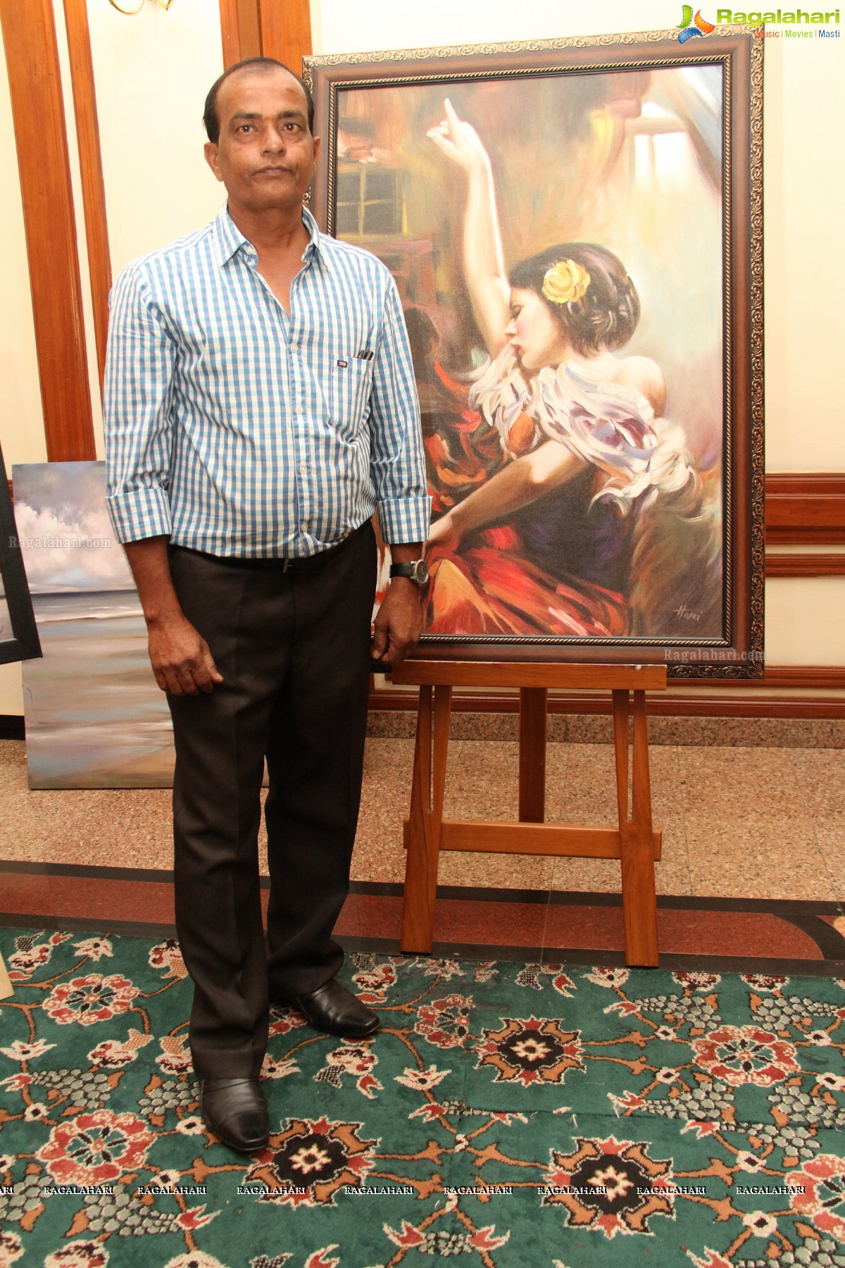 Jayasudha inaugurates Art Exhibition by Hari at Taj Deccan