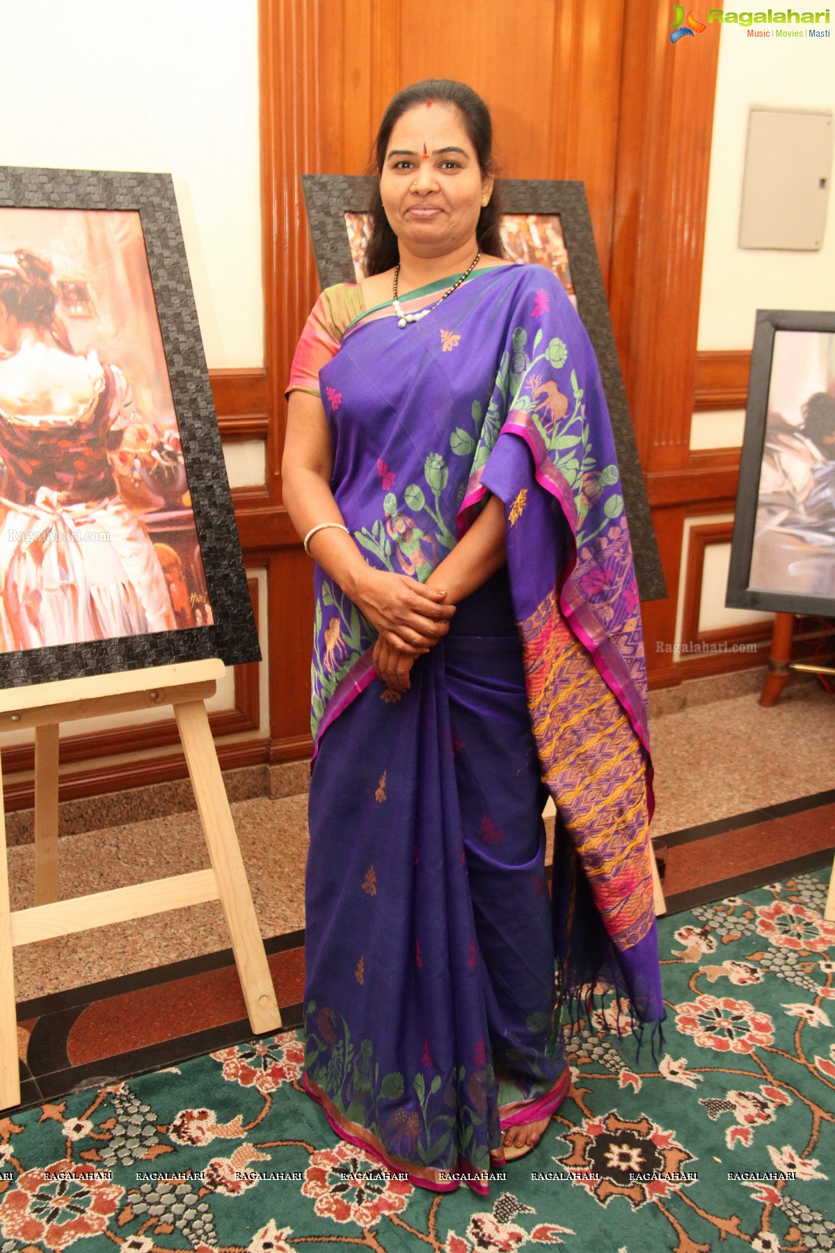 Jayasudha inaugurates Art Exhibition by Hari at Taj Deccan