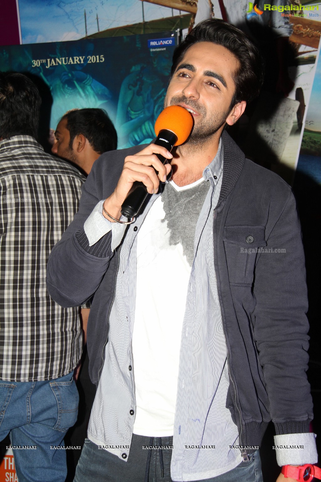 Ayushmann Khurrana visits Manjeera Mall, Kukatpally, Hyderabad