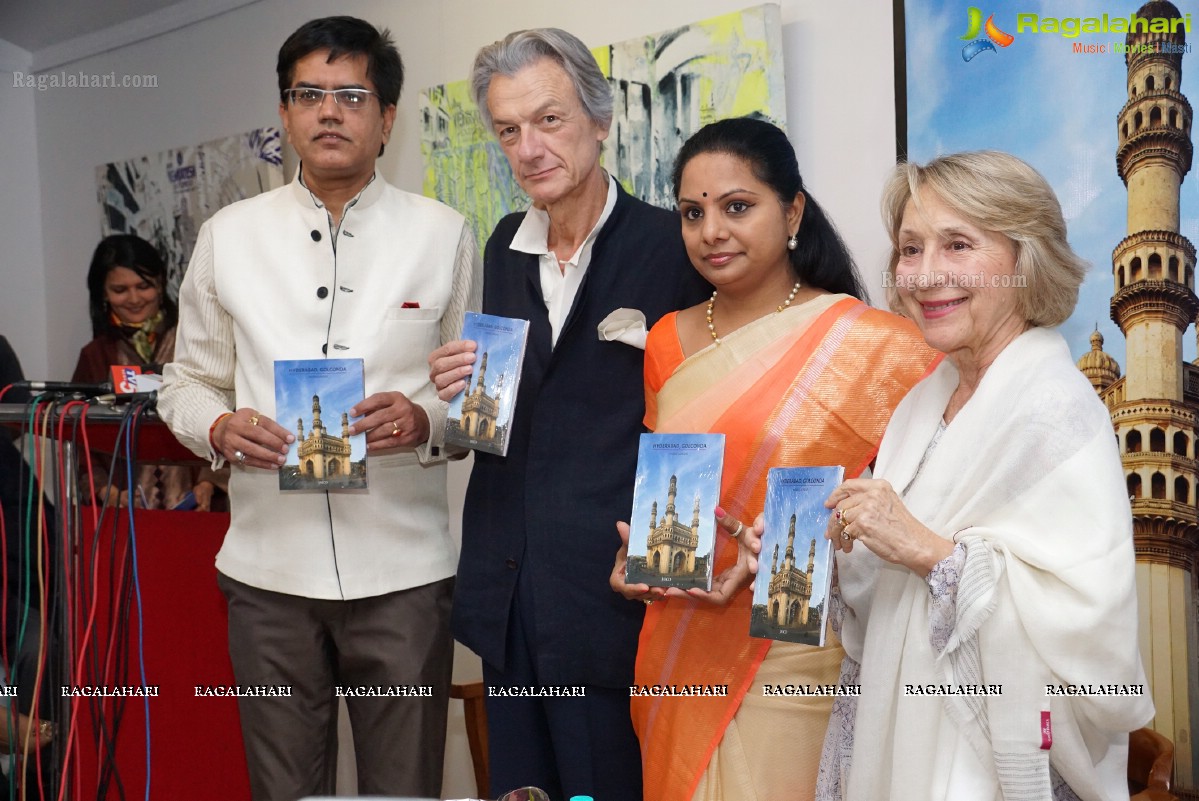 Kavitha launches Hyderabad And Golconda Guide Book at Kalakriti Art Gallery