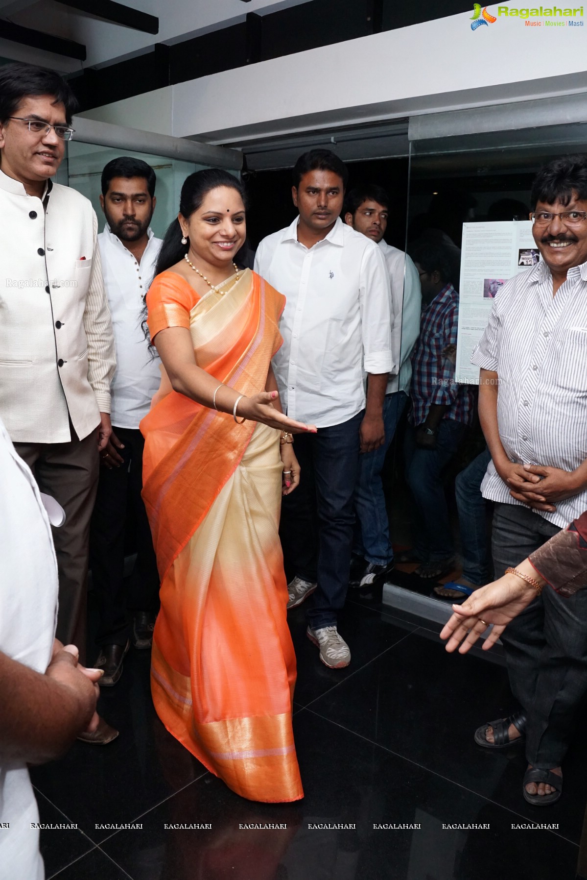 Kavitha launches Hyderabad And Golconda Guide Book at Kalakriti Art Gallery