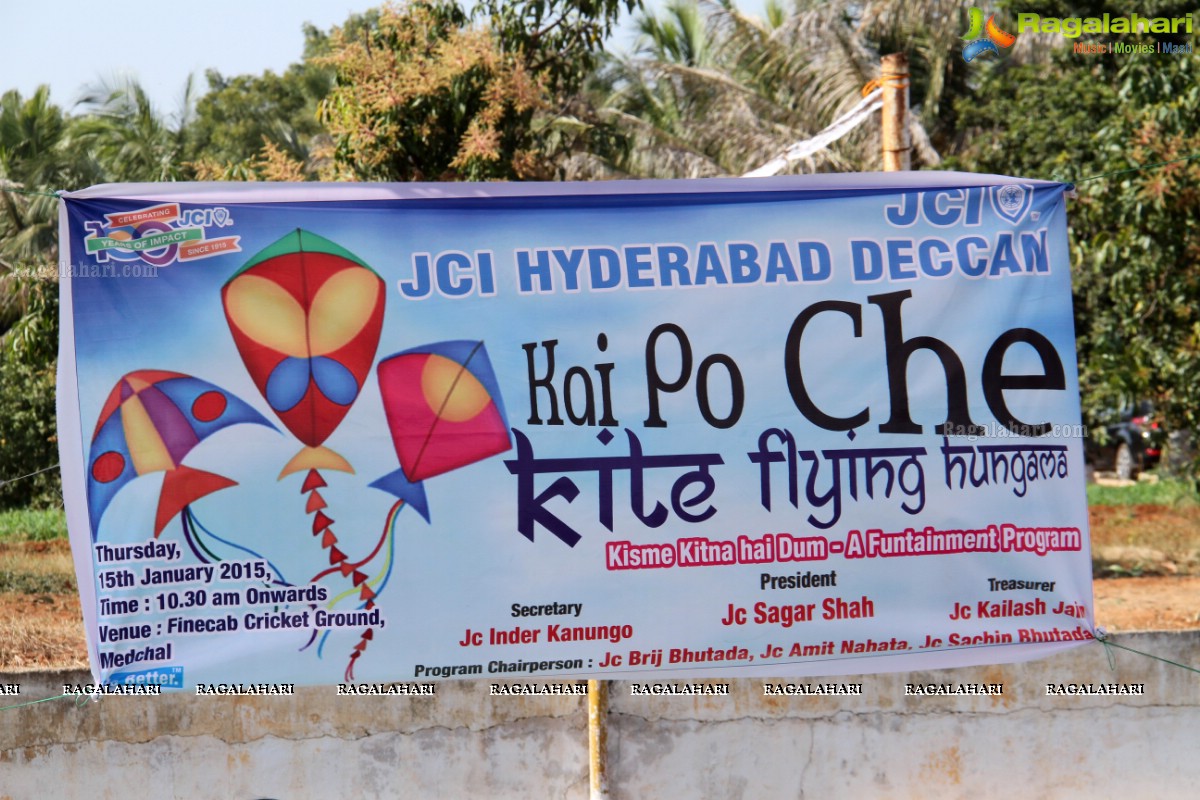 JCI Hyderabad Deccan Kai Po Che! Kite Flying Hungama