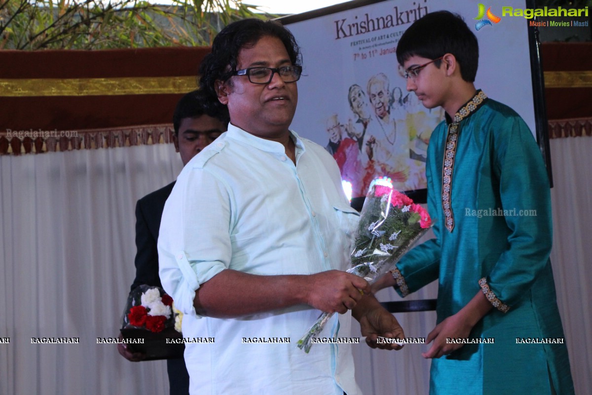 Inauguration of Kalakriti Award for Achievement and Excellence