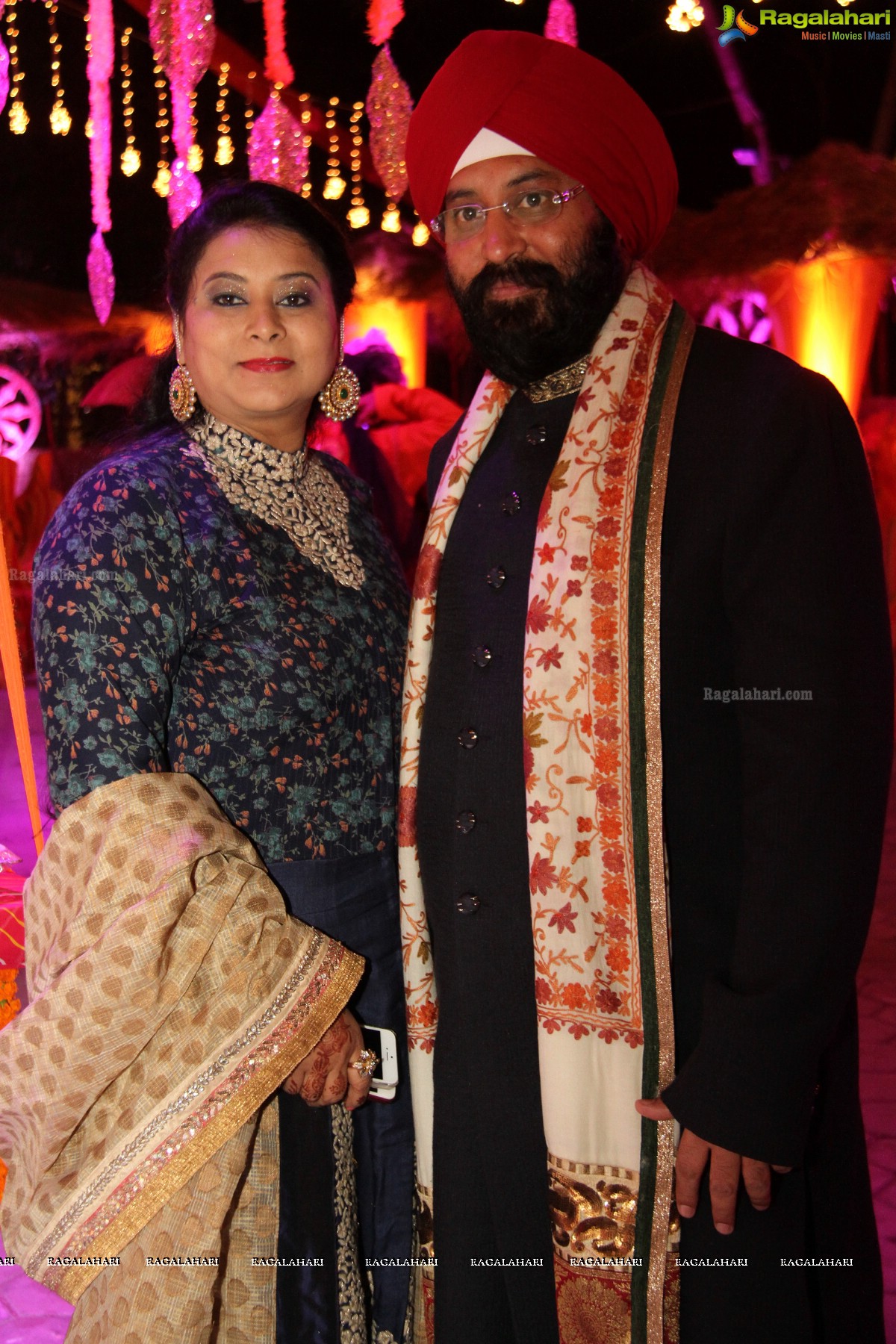 Aahaan's First Lohri Celebrations at N Banyan, Hyderabad