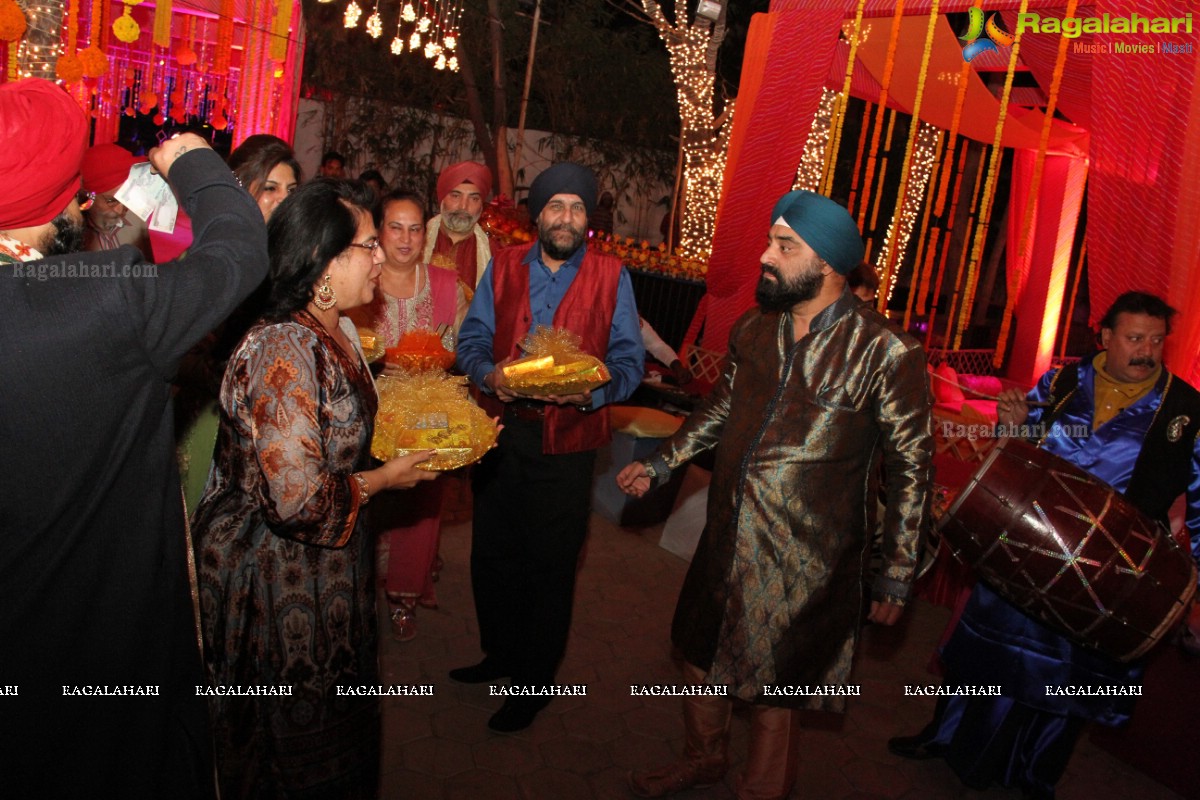 Aahaan's First Lohri Celebrations at N Banyan, Hyderabad