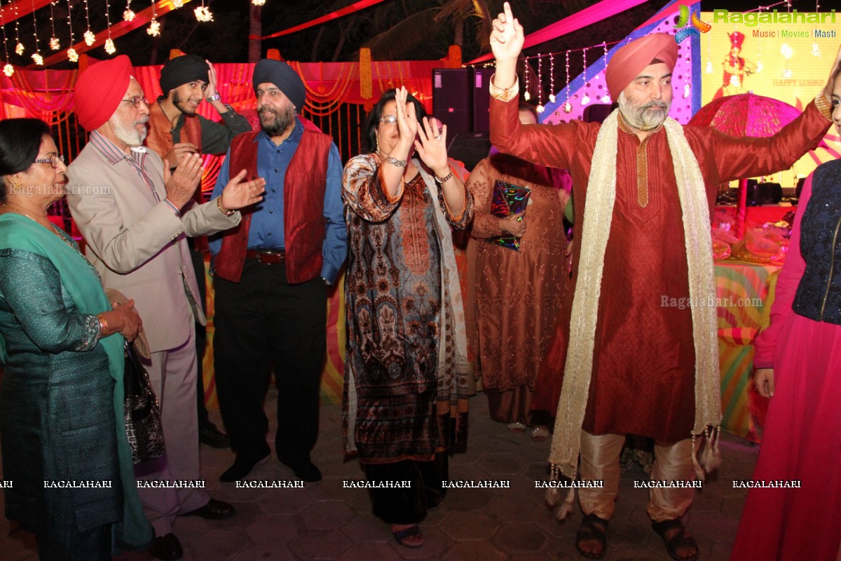 Aahaan's First Lohri Celebrations at N Banyan, Hyderabad